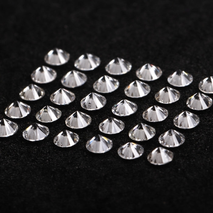 2.6 MM  Natural Loose Diamond Natural White Round Brilliant Cut Diamond For Earring