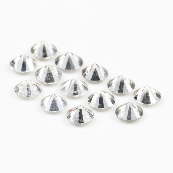 3.5 MM Salt And Pepper Round Brilliant Cut Diamond