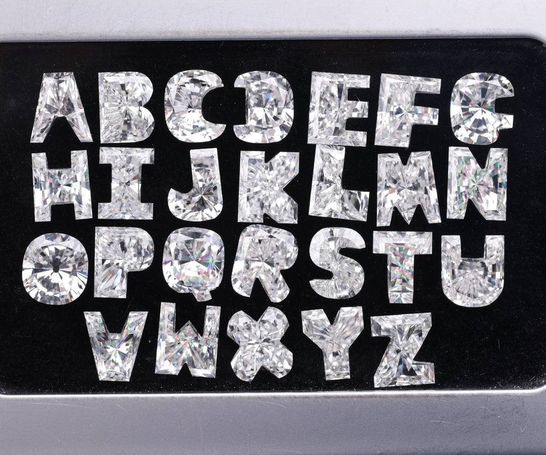 Alphabets Shaped Lab Grown Diamond