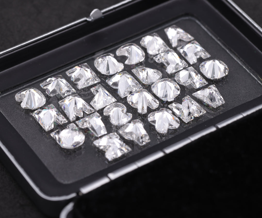 Alphabets Shaped Lab Grown Diamond
