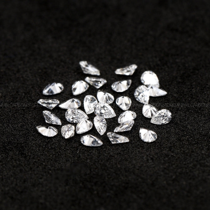 1 CT Lab Grown Pear Cut Diamond