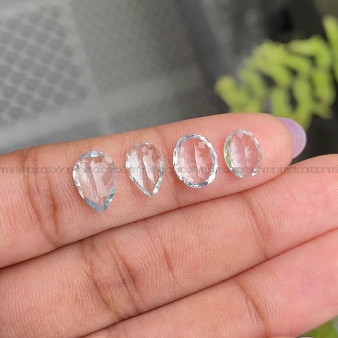 Natural Aquamarine | Sky Blue Aquamarine