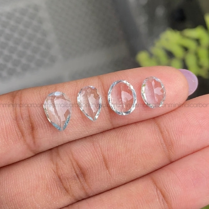 Natural Aquamarine | Sky Blue Aquamarine