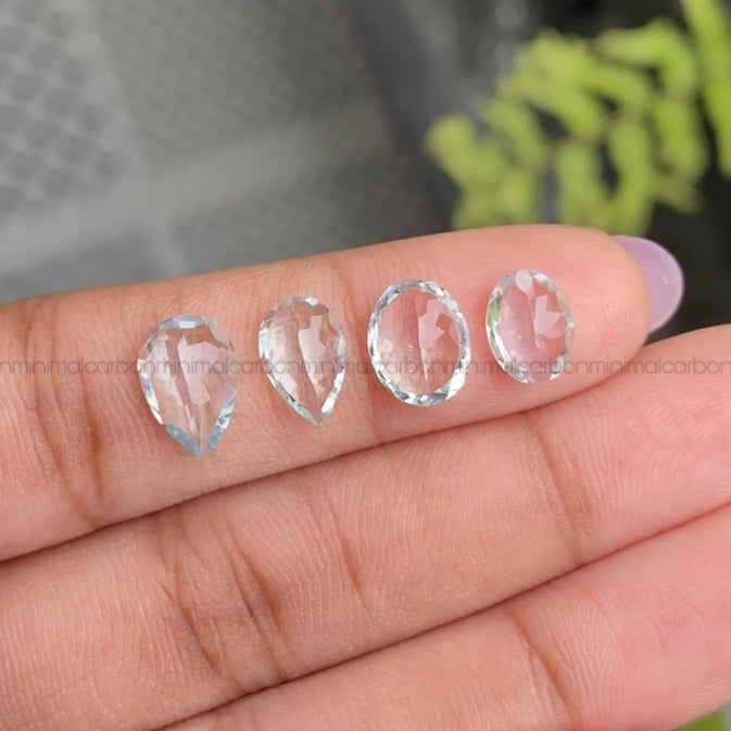 Natural Aquamarine | Sky Blue Aquamarine