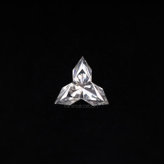 0.72 CT, 7.3 X 7.3 MM | Natural Diamond | Unique Cut Diamond - Minimal Carbon