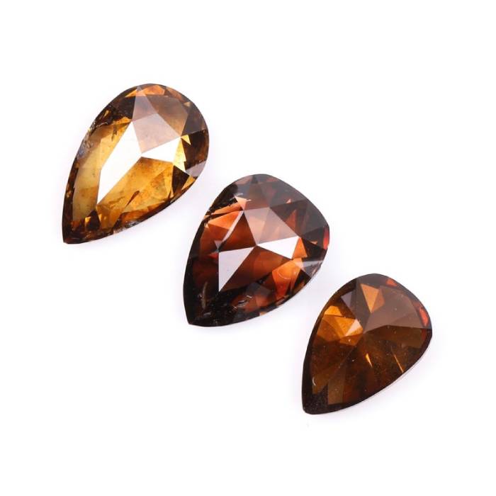 0.82 CT Natural Brown Pear Cut Earth Mined Loose Diamonds