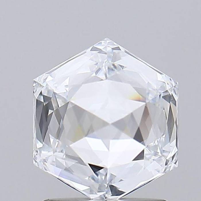 1.90 CT, 8.0 X 7.0 MM Hexagon Cut Lab Grown Diamond For Engagement Ring