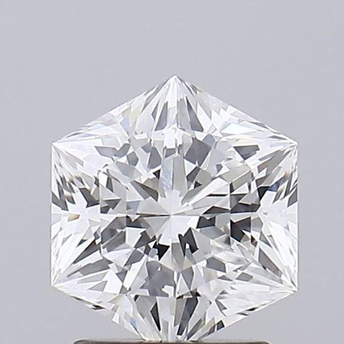 1.70 CT, 8.0 X 7.0 MM Hexagon Cut Lab Grown Diamond
