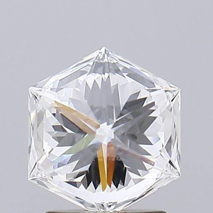 1.70 CT, 8.0 X 7.0 MM Hexagon Cut Lab Grown Diamond