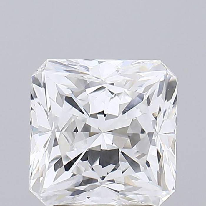 3.0 CT, 8.0 X 8.0 MM Asscher Cut Lab Grown Diamond