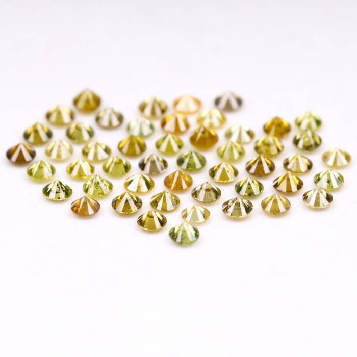 1.19 CT Fancy Color Round Brilliant Cut Diamond for Engagement Ring