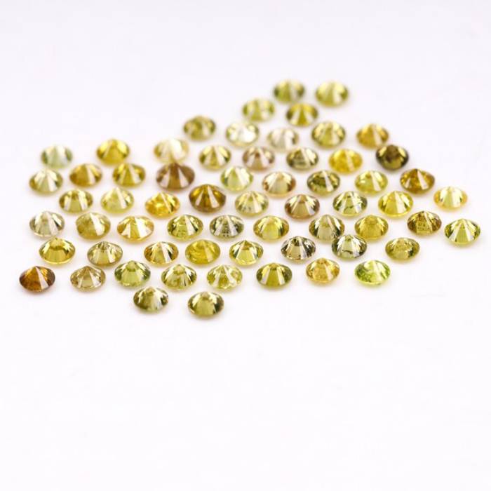 0.90 CT Natural Fancy Round Diamonds Loose Stones