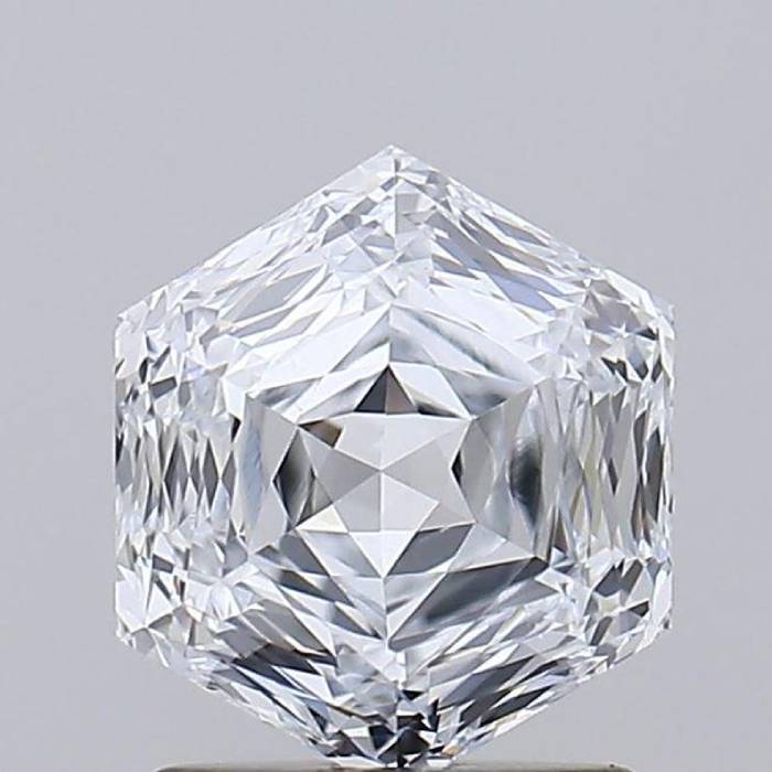 1.90 CT, 8.0 X 7.0 MM Hexagon Cut Lab Grown Diamond For Engagement Ring