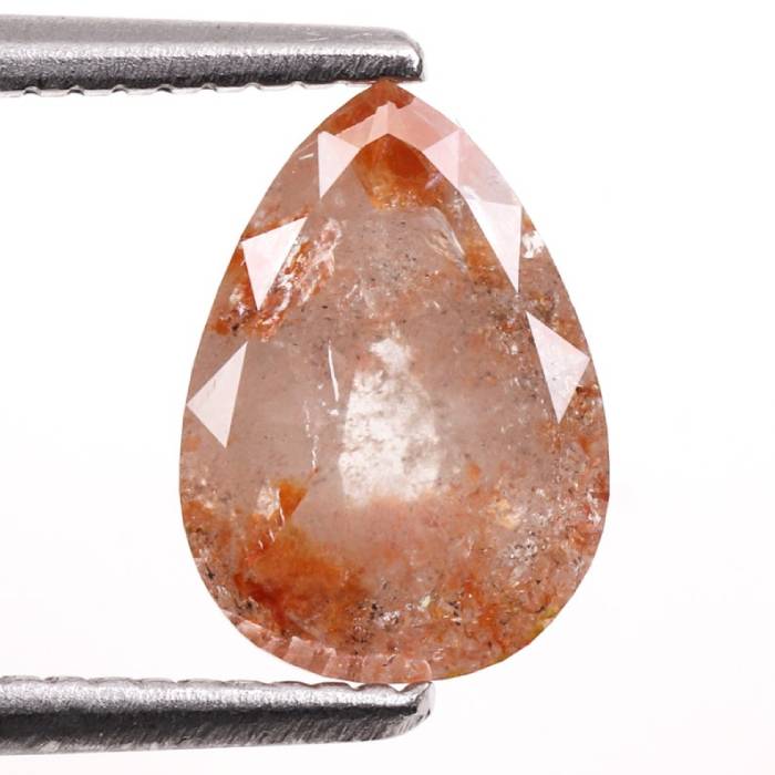 1.36 CT Natural Fancy Pear Cut Diamond for Engagement Ring
