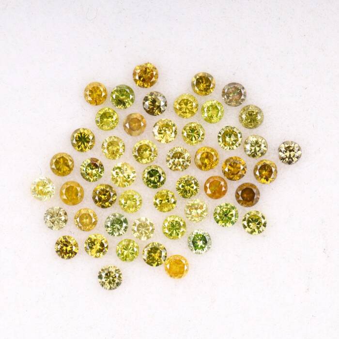 1.19 CT Fancy Color Round Brilliant Cut Diamond for Engagement Ring