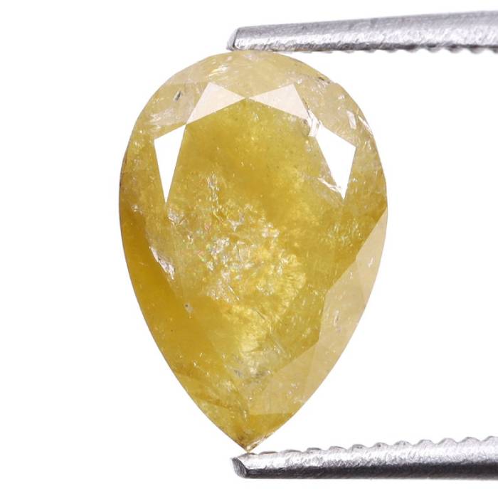 1.33 CT Natural Loose Pear Cut Diamond For Engagement Ring & Wedding Ring
