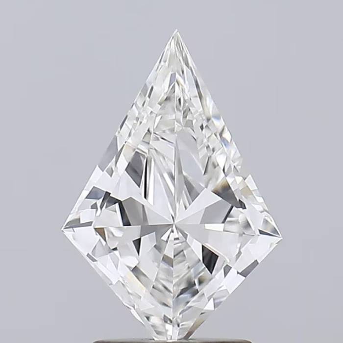 1.80 CT, 12.0 X 8.5 MM Kite Cut Lab Grown Diamond For Engagement & Wedding Ring