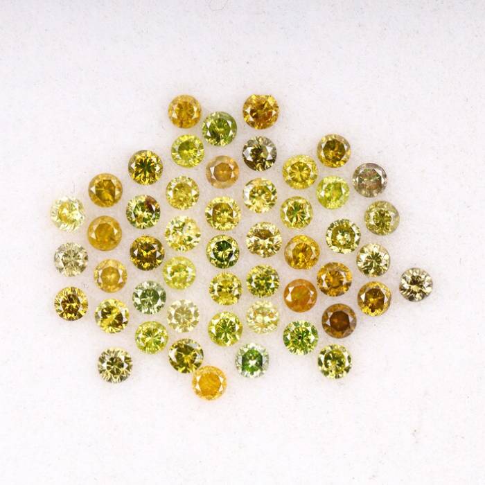 1.19 CT Fancy Color Round Brilliant Cut Diamond for Engagement Ring