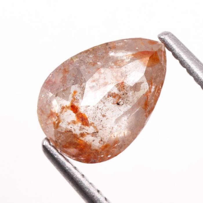 1.36 CT Natural Fancy Pear Cut Diamond for Engagement Ring