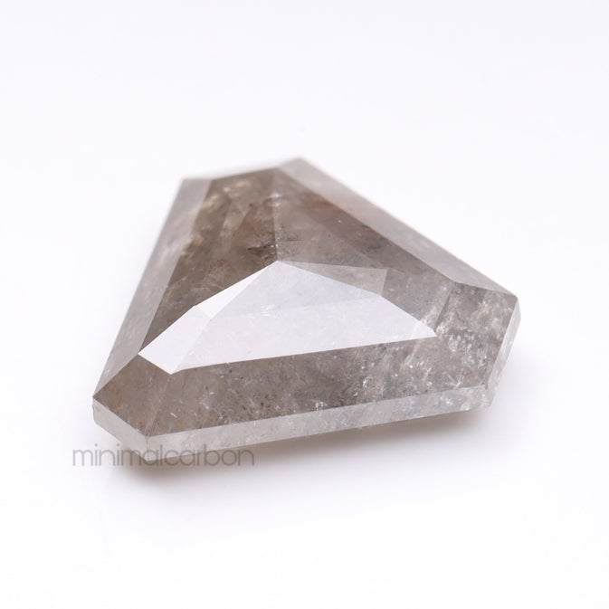 1.59 CT, 9.1 X 7.7 MM | Salt And Pepper Coffin Cut Diamond