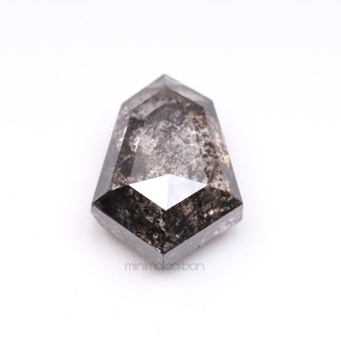 1.39 CT, 8.0 X 5.8 MM | Salt And Pepper Shield Cut Diamond