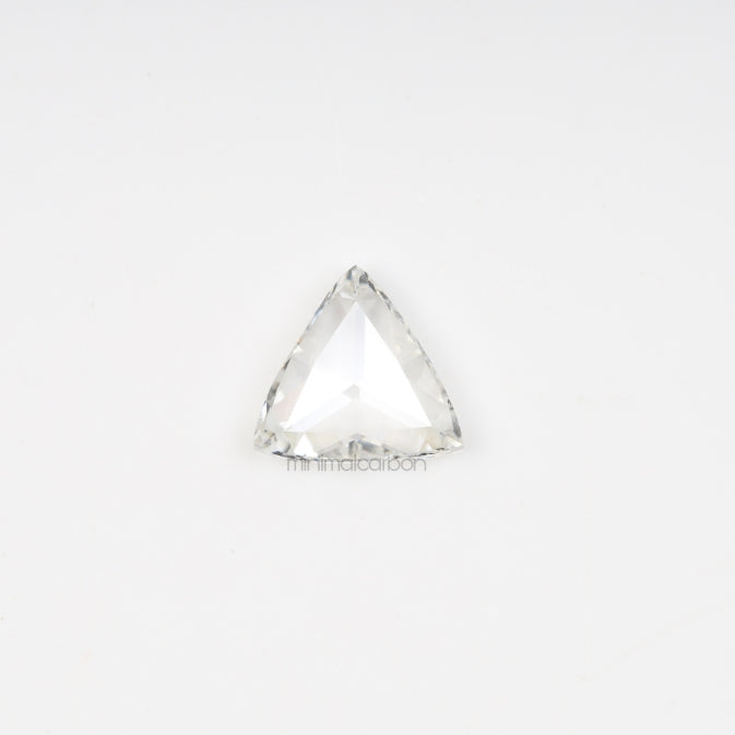 0.53 CT, 6.0 MM | Natural Clear Diamond | Trillion Cut Diamond - Minimal Carbon