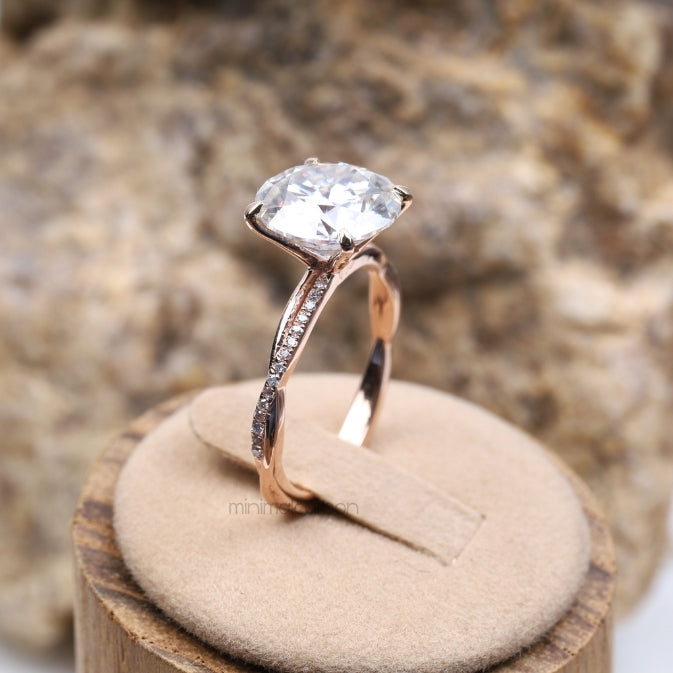 Twisted Engagement Ring