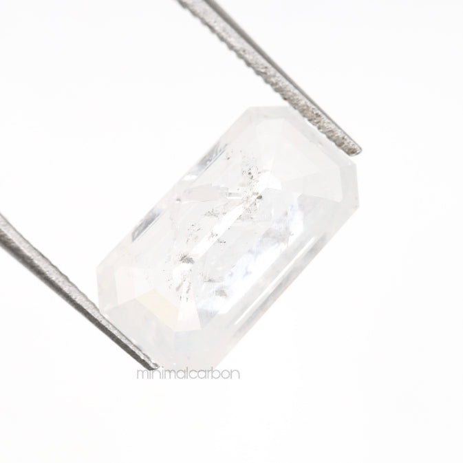1.80 CT, 11.0 X 6.1 MM | Salt And Pepper Emerald Cut Diamond - Minimal Carbon