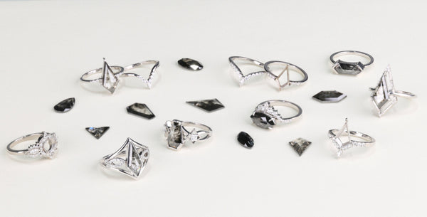 what are salt and pepper diamonds?