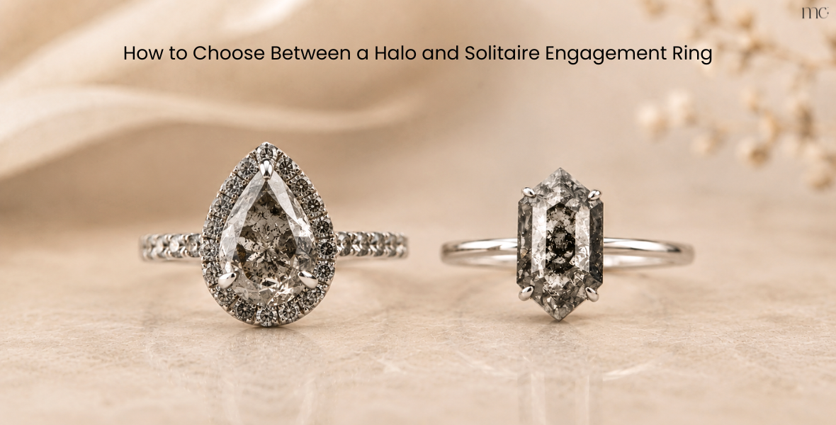 Diamond Engagement Rings: Halo & Solitaire Styles – Minimal Carbon