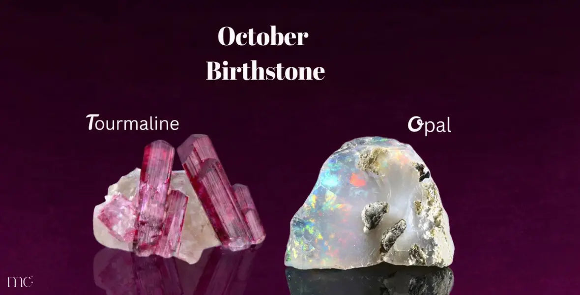 October Birthstone : Opal & Tourmaline, Color, History, and Benefits ...