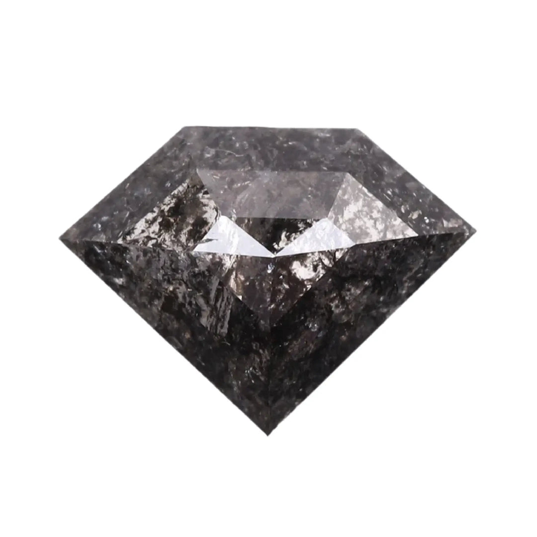 0.36 CT Salt And Pepper Pentagon Cut Diamond