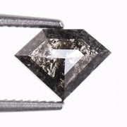 0.36 CT Salt And Pepper Pentagon Cut Diamond