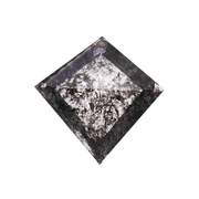 0.40 CT Kite Cut Salt And Pepper Diamond - Minimal Carbon