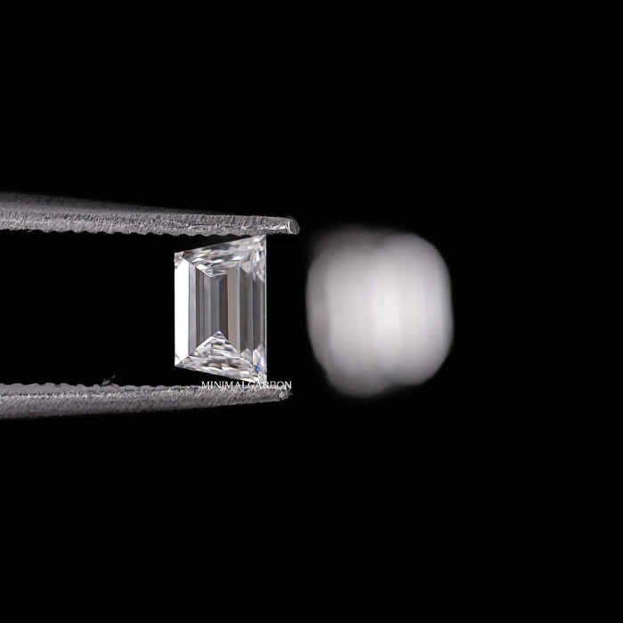 0.48 CT Trapezoid Cut Natural Loose Diamond Pair
