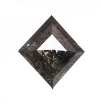 0.51 CT Kite Natural Loose Salt and Pepper Diamond - Minimal Carbon