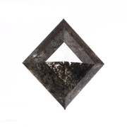 0.51 CT Kite Natural Loose Salt and Pepper Diamond - Minimal Carbon