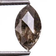 Salt And Pepper Marquise Cut Diamond