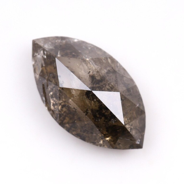 Salt And Pepper Marquise Cut Diamond