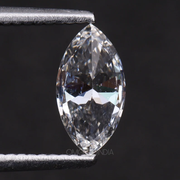 IGI certified marquise lab grown diamond