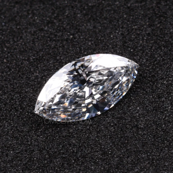 IGI certified marquise lab grown diamond