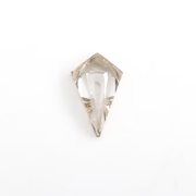 lab grown champagne kite cut cabochon diamond