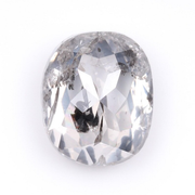 0.62 CT Oval Cut Salt and Pepper Loose Diamond