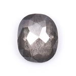 0.73 CT Oval Cut Natural Loose Salt And Pepper Diamond
