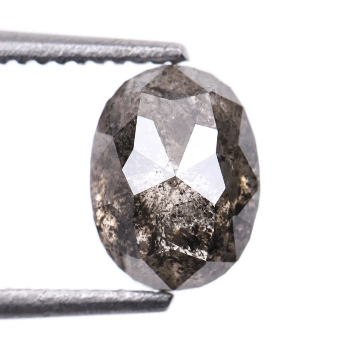 0.77 CT Oval Cut Natural Earth Mined Full Cut Diamond