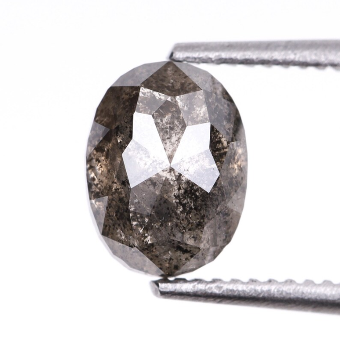 0.77 CT Oval Cut Natural Earth Mined Full Cut Diamond