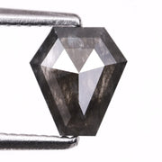 0.81 CT Salt and Pepper Coffin Cut Diamond
