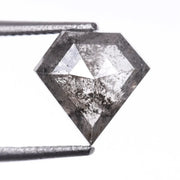 0.84 CT Salt And Pepper Pentagon Cut Diamond