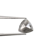0.91 CT Salt and Pepper Trillion Cut Diamond