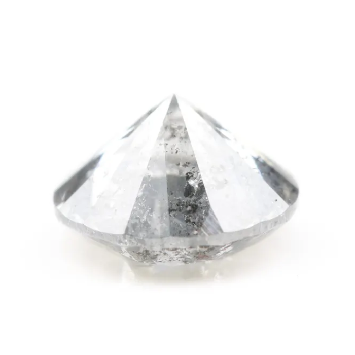 Salt And Pepper Diamond Round Brilliant Cut Diamond